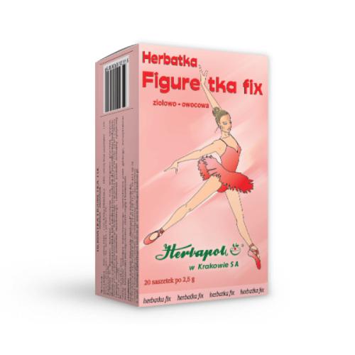 Miniaturka artykułu - HERBAPOL Herbatka Figuretka Fix, 20x2,5g