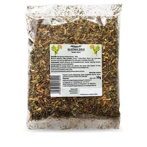 Miniaturka artykułu - HERBAPOL Glistnik Ziele Herbatka ziołowa, 50g