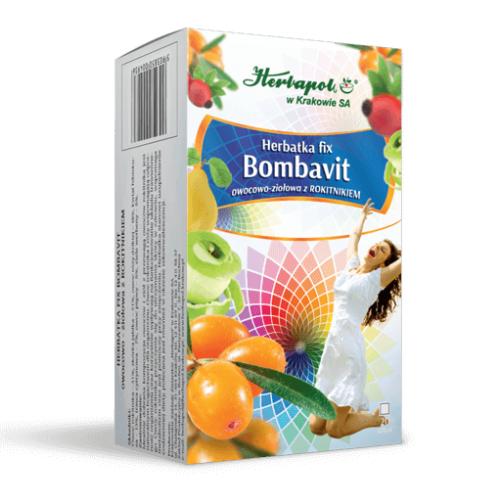 Miniaturka artykułu - HERBAPOL Herbatka BOMBAVIT - 20 saszetek