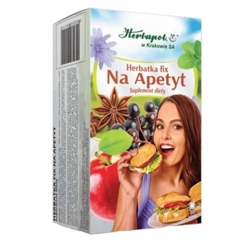 Miniaturka artykułu - Herbapol Herbatka fix Na Apetyt - 20 saszetek (31588)