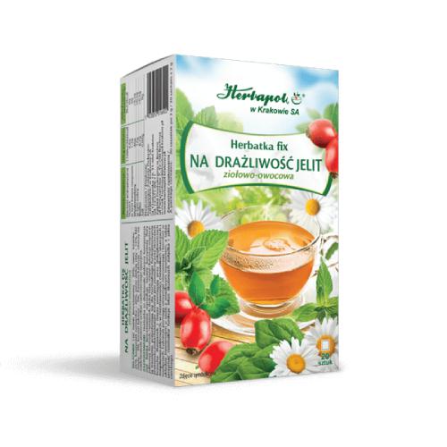 Miniaturka artykułu - HERBAPOL Herbatka Fix na drażliwość jelit, 20x2g