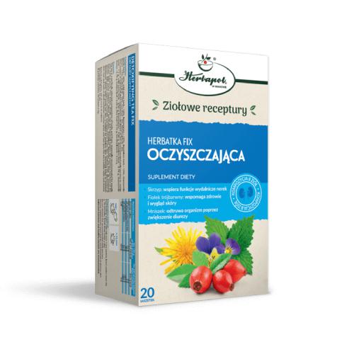 Miniaturka artykułu - HERBAPOL Herbatka Fix Oczyszczająca, 20x2g