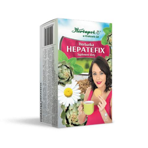 Miniaturka artykułu - HERBAPOL Herbatka Hepatefix, 20x2g