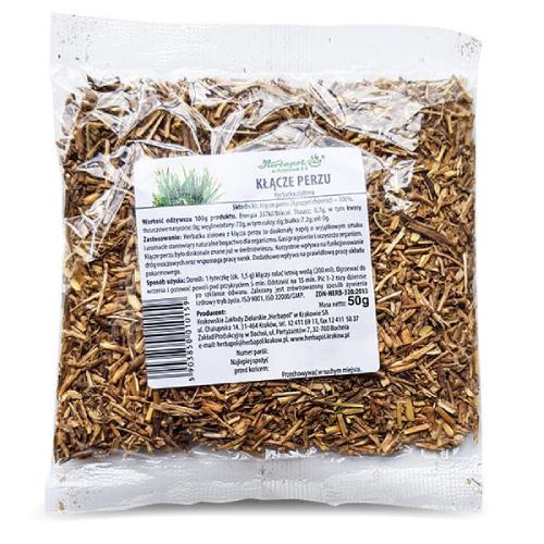 Miniaturka artykułu - HERBAPOL Kłącze Perzu Herbatka ziołowa, 50g