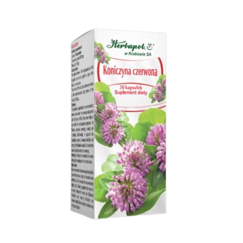 Zdjęcie produktu - HERBAPOL Koniczyna Czerwona- 30kaps.