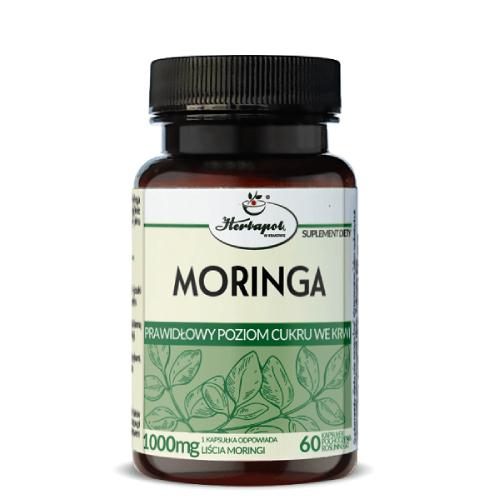 Miniaturka artykułu - HERBAPOL Moringa, 60kaps.