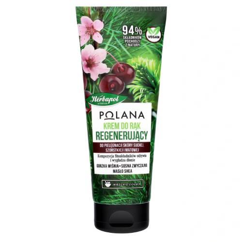 Miniaturka artykułu - HERBAPOL Regenerujący krem do rąk Sosna i Gorzka Wiśnia, 75ml