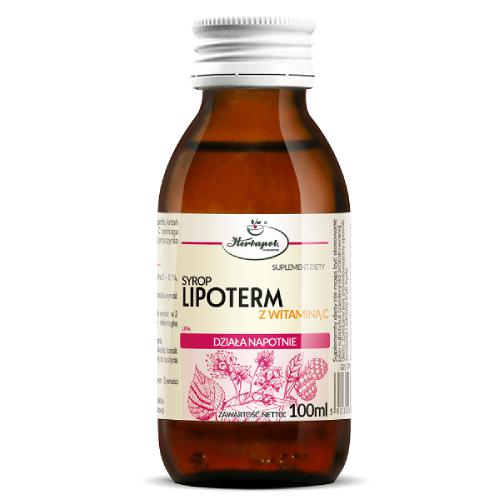 HERBAPOL Syrop Lipoterm z witaminą C, 100ml