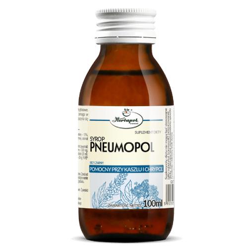 Miniaturka artykułu - HERBAPOL Syrop Pneumopol, 100ml