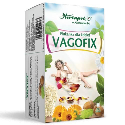 Miniaturka artykułu - Herbapol Vagofix Płukanka dla kobiet, 20x2 g