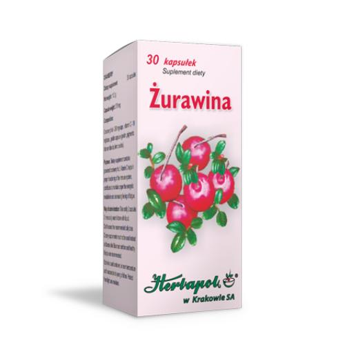 Miniaturka artykułu - Żurawina, 30 kaps.