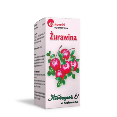 Miniaturka artykułu - Żurawina, 60 kaps.