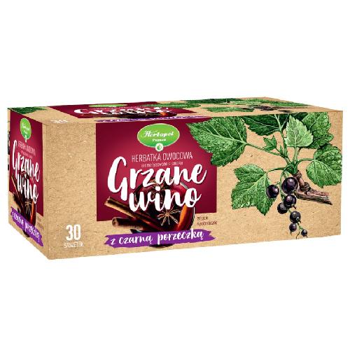 Miniaturka artykułu - HERBATA Grzane wino z czarną porzeczką, 30sasz.