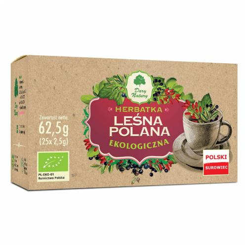 Miniaturka artykułu - Herbata Leśna polana 25x2,5g DARY NATURY