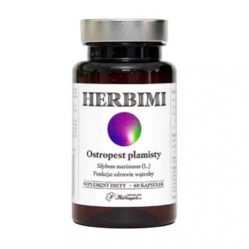 Miniaturka artykułu - HERBIMI Ostropest plamisty, 60 kapsułek