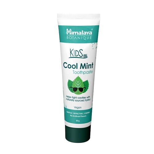 Miniaturka artykułu - HIMALAYA Botanique Botaniczna pasta do zęb&oacute;w dla dzieci COOL MINT, 80g