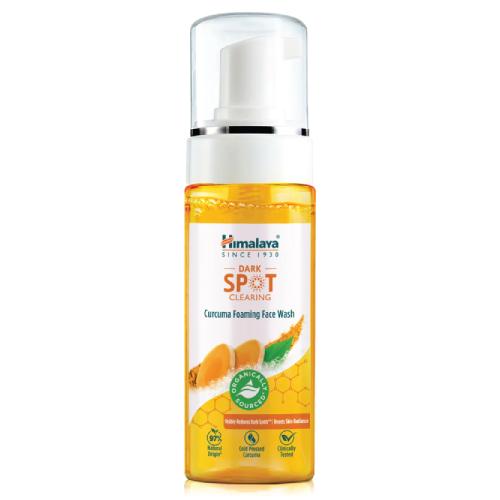 Miniaturka artykułu - Himalaya Dark Spot Clearing Curcuma Pianka do mycia twarzy z kurkumą i lukrecją, 150 ml