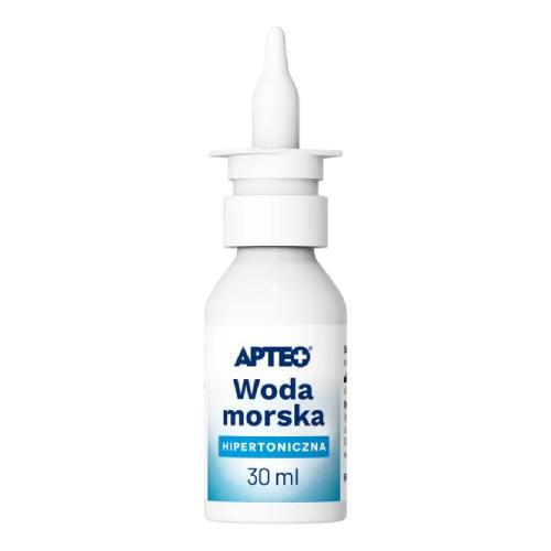 Miniaturka artykułu - Hipertoniczna woda morska APTEO, 30ml