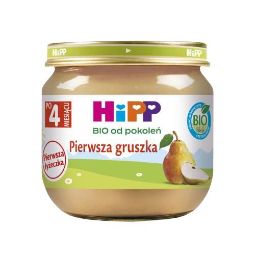 Miniaturka artykułu - HiPP BIO Pierwsza gruszka po 4. miesiącu, 80 g