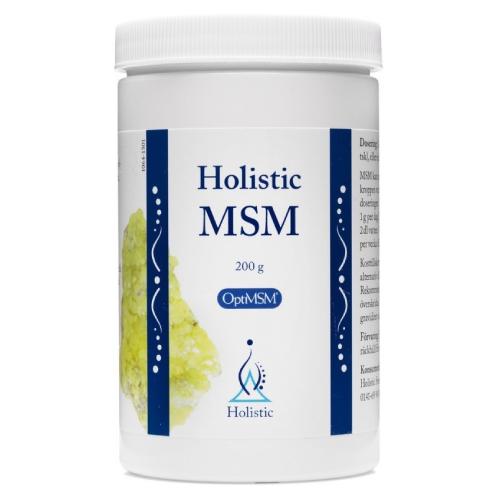Miniaturka artykułu - HOLISTIC MSM Siarka organiczna proszek, 200g