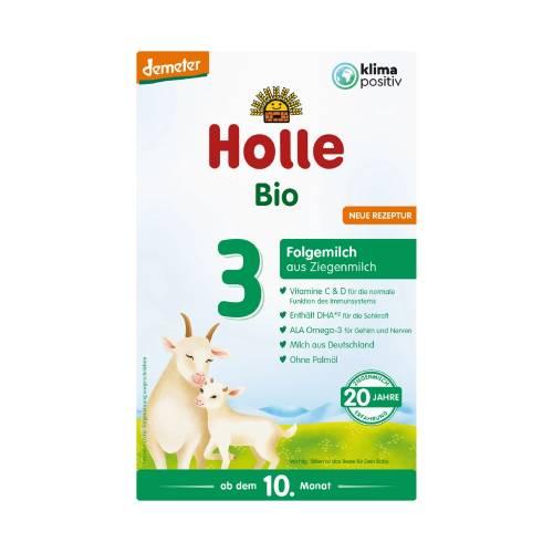 Miniaturka artykułu - HOLLE Bio 3 Mleko kozie następne od 10 mies. życia, 400g