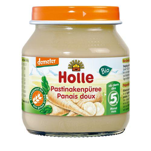 Miniaturka artykułu - HOLLE Bio Danie dla niemowląt Pur&eacute;e z pasternaka, 125g