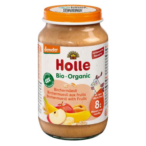 HOLLE Deserek Musli z owocami po 8. miesiącu, 220g 