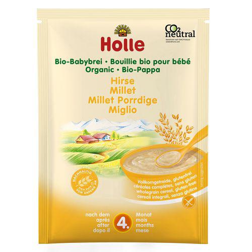 Miniaturka artykułu - HOLLE Kaszka jaglana pełnoziarnista po 4. miesiącu Bio, 25g