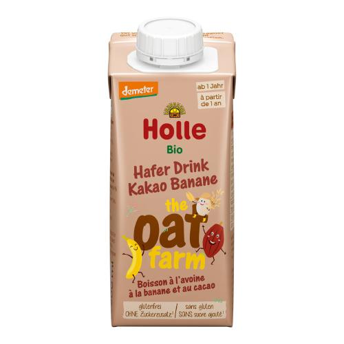 HOLLE Bio Nap&oacute;j owsiany kakao, banan 12m+, 200ml