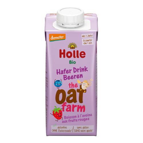 HOLLE Bio Nap&oacute;j owsiany truskawka, jagoda i banan 12m+, 200ml