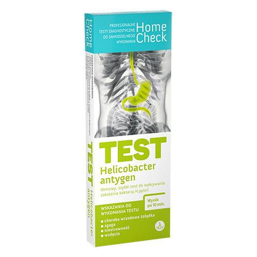Miniaturka artykułu - Home Check Helicobacter Antygen Test, 1szt.