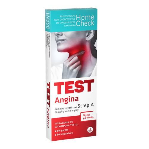 Miniaturka artykułu - Home Check Test Angina Strep A, 1szt.