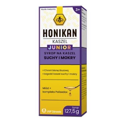 Miniaturka artykułu - Honikan Kaszel Junior, 127,5 g