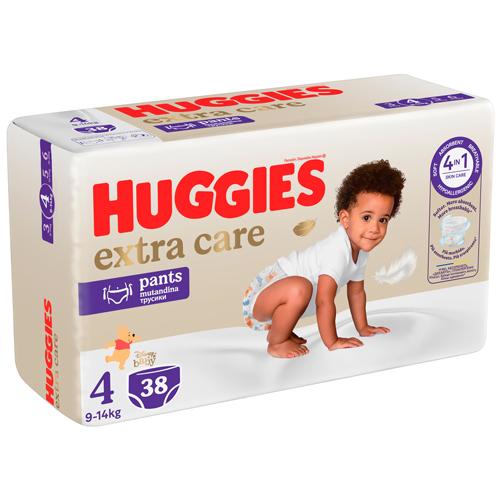 Miniaturka artykułu - HUGGIES Pieluchomajtki Elite Soft rozmiar 4 (9-14kg), 38szt.