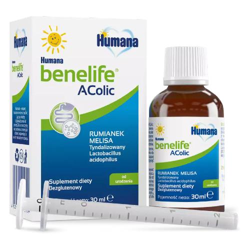 Miniaturka artykułu - Humana benelife Acolic Rumianek Melisa, 30ml