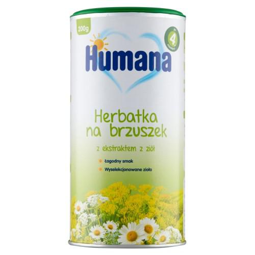 Zdjęcie produktu - HUMANA Herbatka na brzuszek z ekstraktem z zi&oacute;ł po 4. miesiącu, 200g