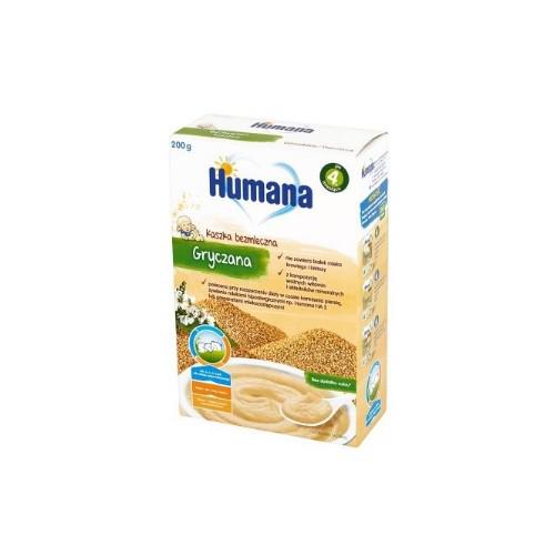 Miniaturka artykułu - Humana Kaszka bezmleczna gryczana po 4m-cu, 200g