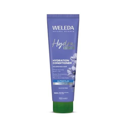 Miniaturka artykułu - Weleda Hydra Shine Nawilżająca odżywka do włos&oacute;w, 150 ml