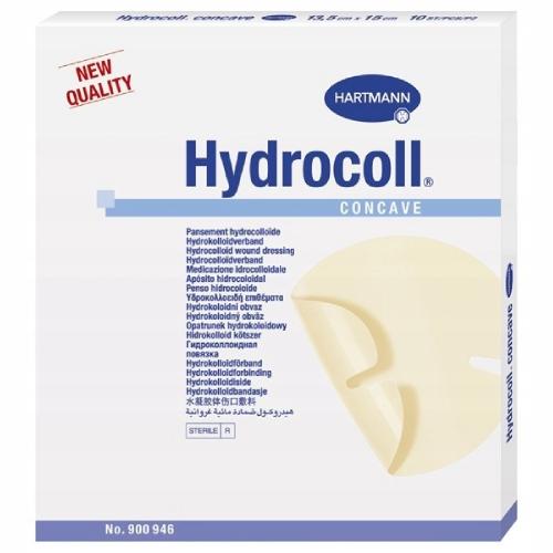 Miniaturka artykułu - HYDROCOLL concave opatrunek hydrokoloidowy jałowy 8cm x 12cm - 1 sztuka 