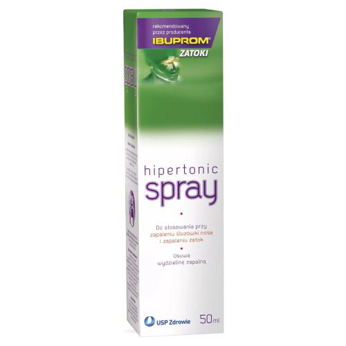 Zdjęcie produktu - IBUPROM ZATOKI HIPERTONIC Spray - 50 ml
