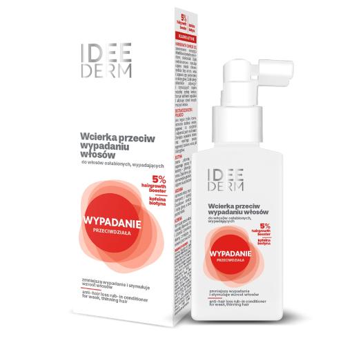 Idee Derm Wcierka przeciw wypadaniu włos&oacute;w, 100 ml USZKODZONE TEKTUROWE OPAKOWANIE