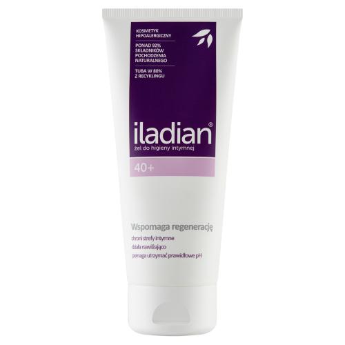 Miniaturka artykułu - ILADIAN 40+ Żel do higieny intymnej, 180 ml
