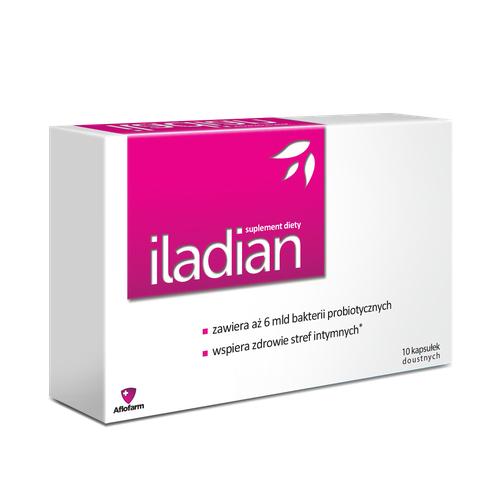 Miniaturka artykułu - Iladian kapsułki z bakteriami probiotycznymi, 10 kaps.