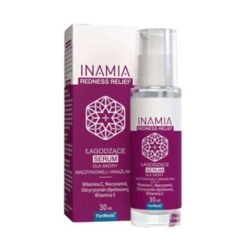 Miniaturka artykułu - INAMIA Redness Relief Łagodzące serum do sk&oacute;ry naczyniowej i wrażliwej, 30ml