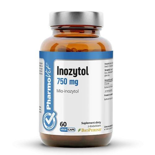 Miniaturka artykułu - Pharmovit Inozytol 750 mg, 60 kaps.