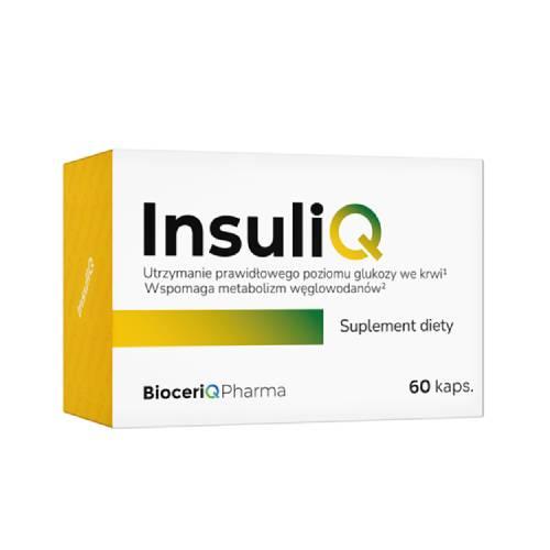 Miniaturka artykułu - BioceriQ Pharma InsuliQ, 60 kaps.