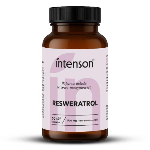 Miniaturka artykułu - Intenson Resweratrol, 60 kaps.