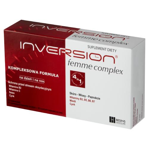 Inversion Femme Complex, 90 kapsułek miękkich – suplement diety ...