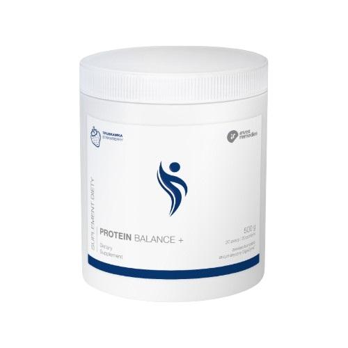 Zdjęcie produktu - INVEX REMEDIES Protein Balance+ smak truskawkowy, 500 g