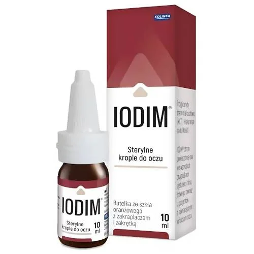 Miniaturka artykułu - Iodim Sterylne, nawilżające krople do oczu, 10 ml
